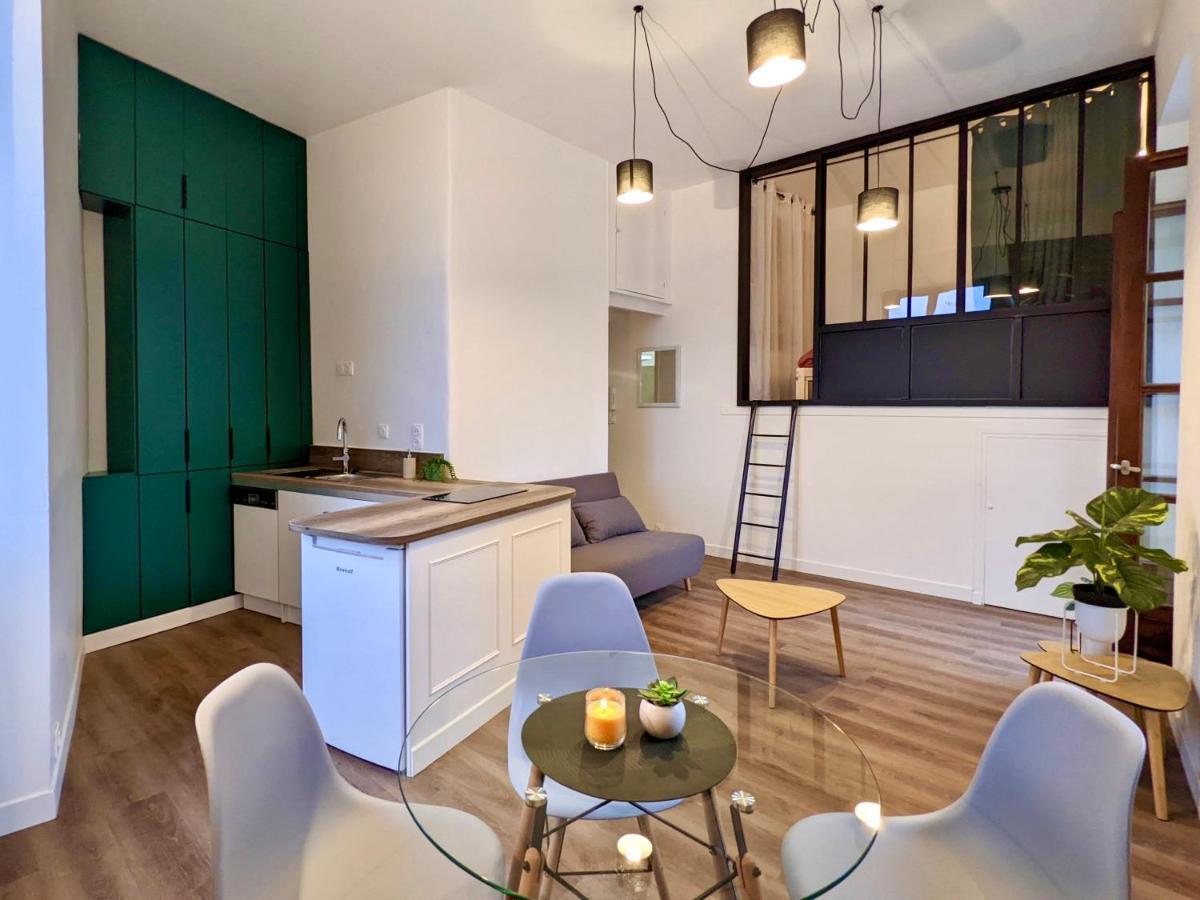 Joli Appartement De Charme Renove En Centre Ville Обена Екстер'єр фото